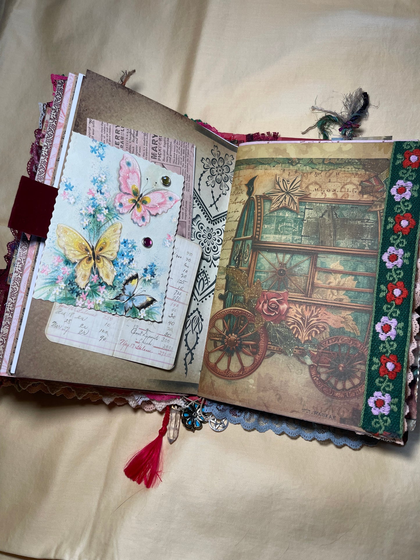Romani Themed Junk Journal (192 Pages)