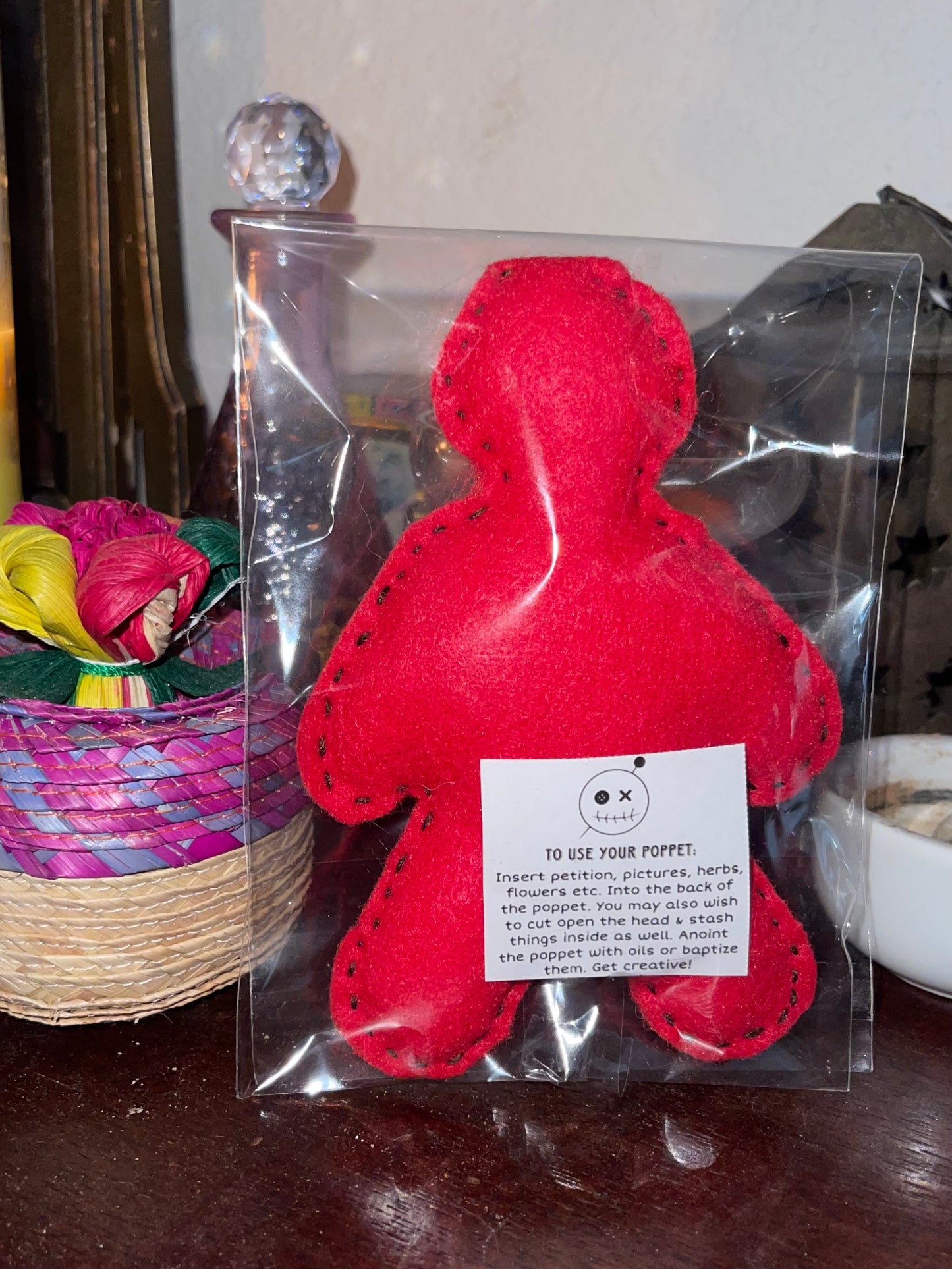 Hand Stitched Poppet