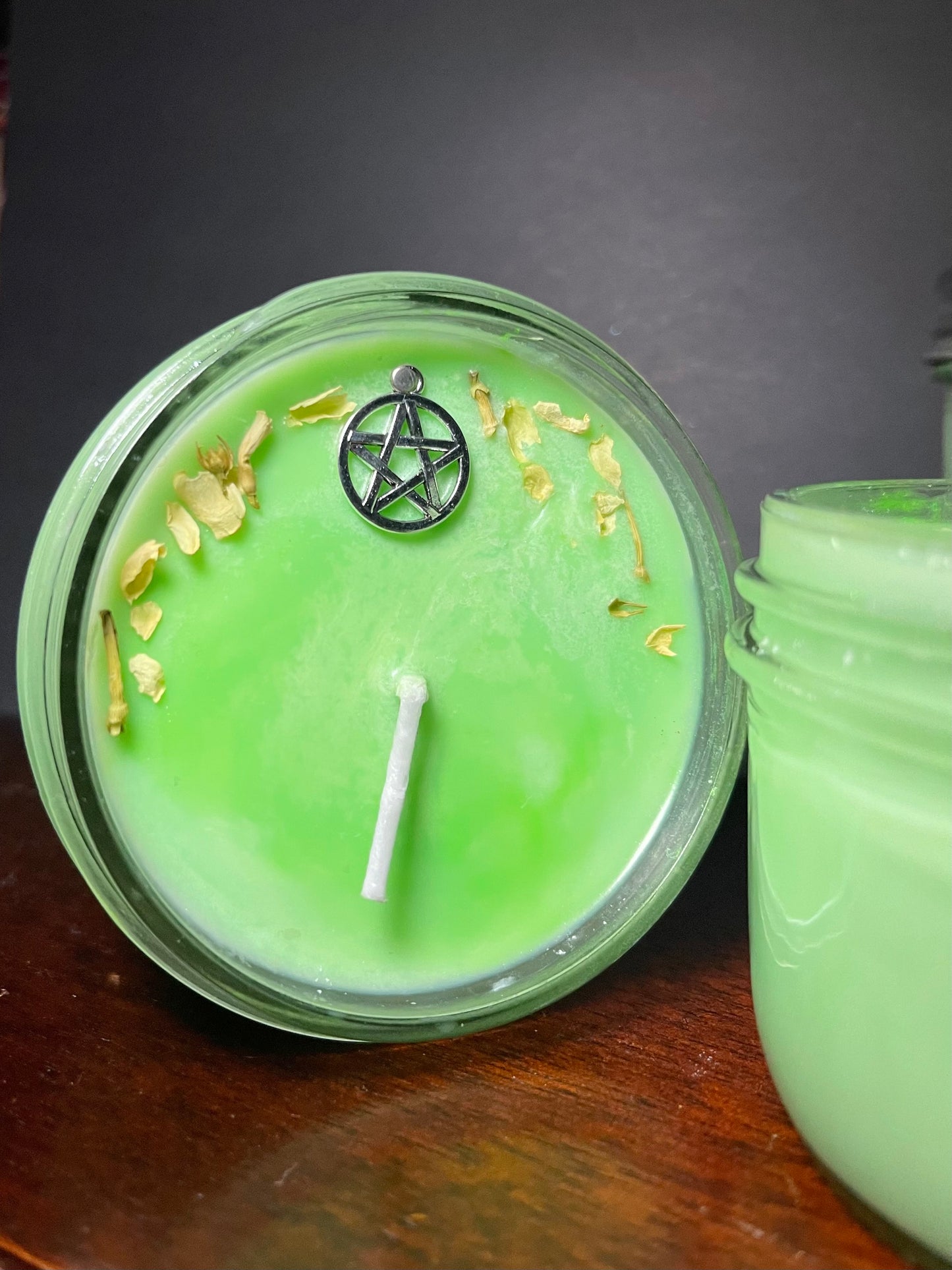 "Priestess" Soy Wax Mason Jar Candle 8oz