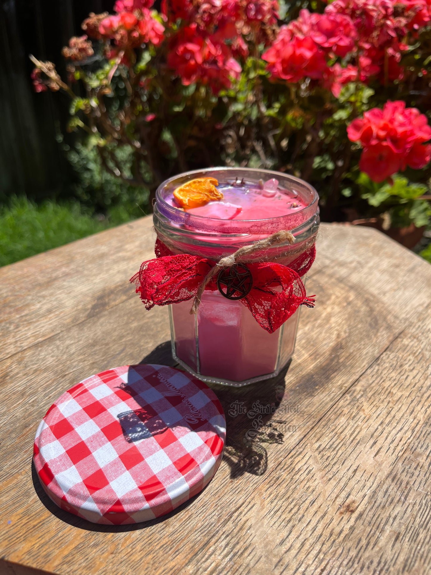 "Witch's Love Bomb" - Soy Wax Jar Candle 8oz
