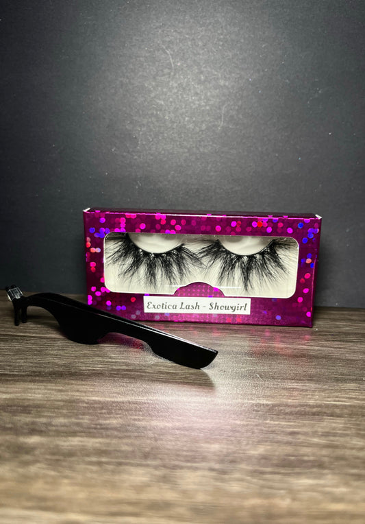 Exotica Lash - "Showgirl" 25mm Mink Bold Strip Eyelashes