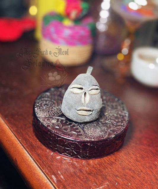 Mini Elegua Head Figurine (2 in)