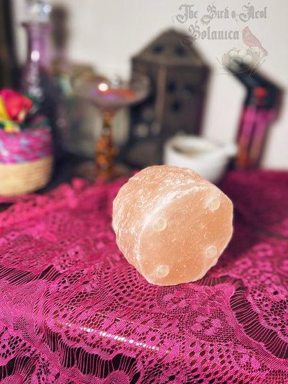 Mini Himalayan Salt Lamp (Tealight Holder)