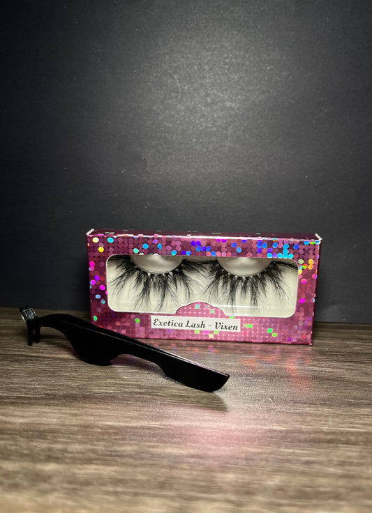 Exotica Lash - "Vixen" 25mm Mink Bold Strip Eyelashes