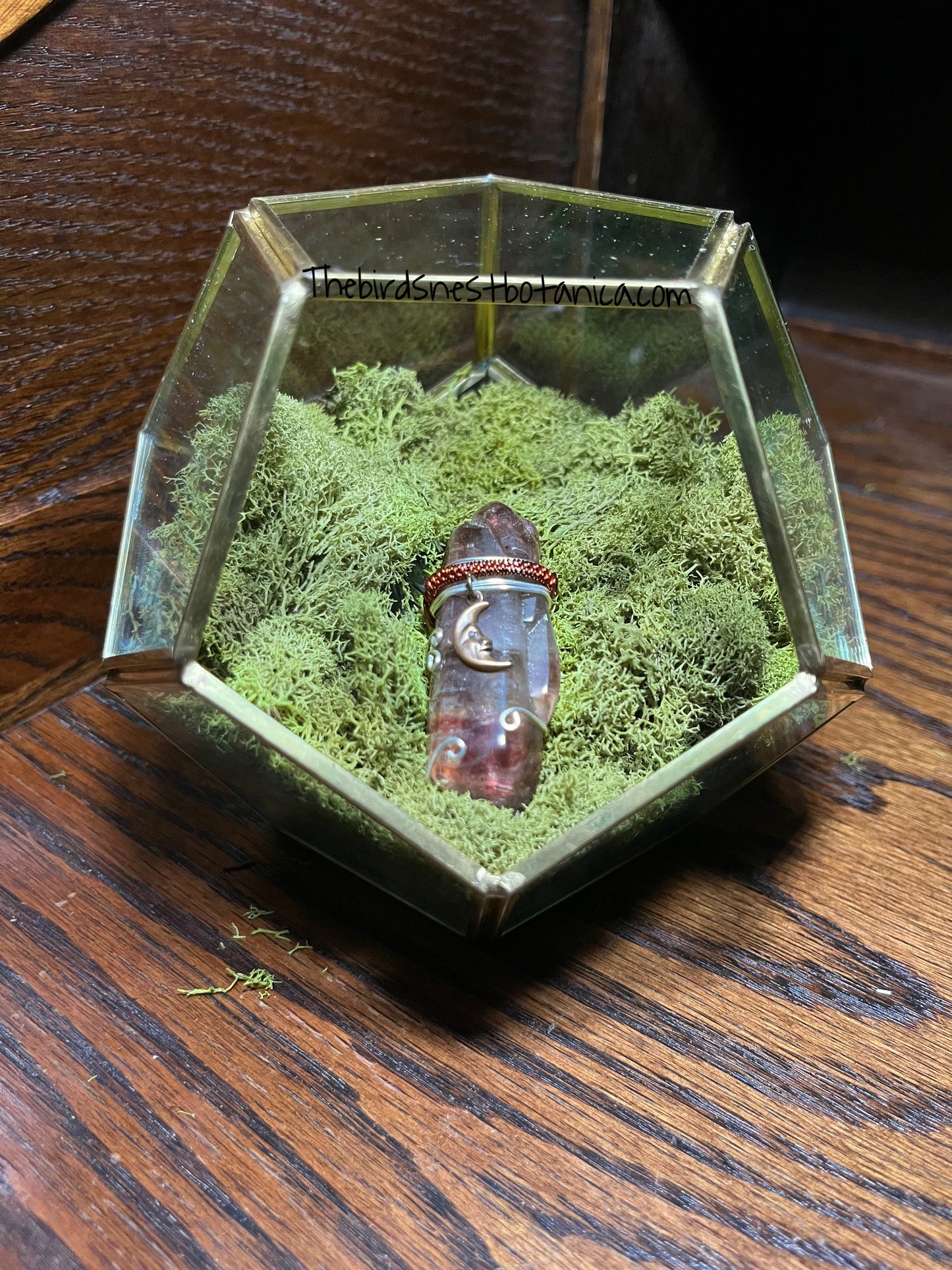 Madagascar Quartz Wire Wrapped Pendant