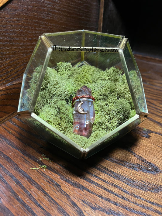 Madagascar Quartz Wire Wrapped Pendant