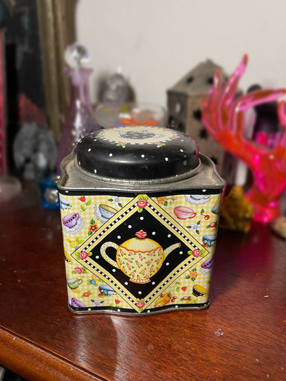 Vintage Mary Engelbreit Tea Tin Canister